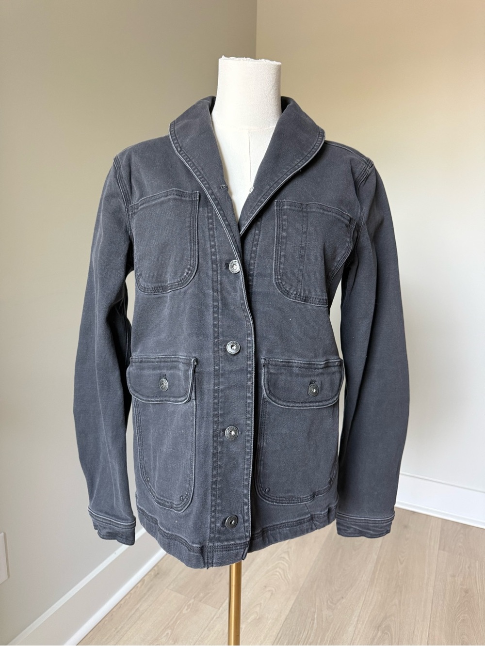 NWT Duluth Trading Co. Charcoal Utility Jacket